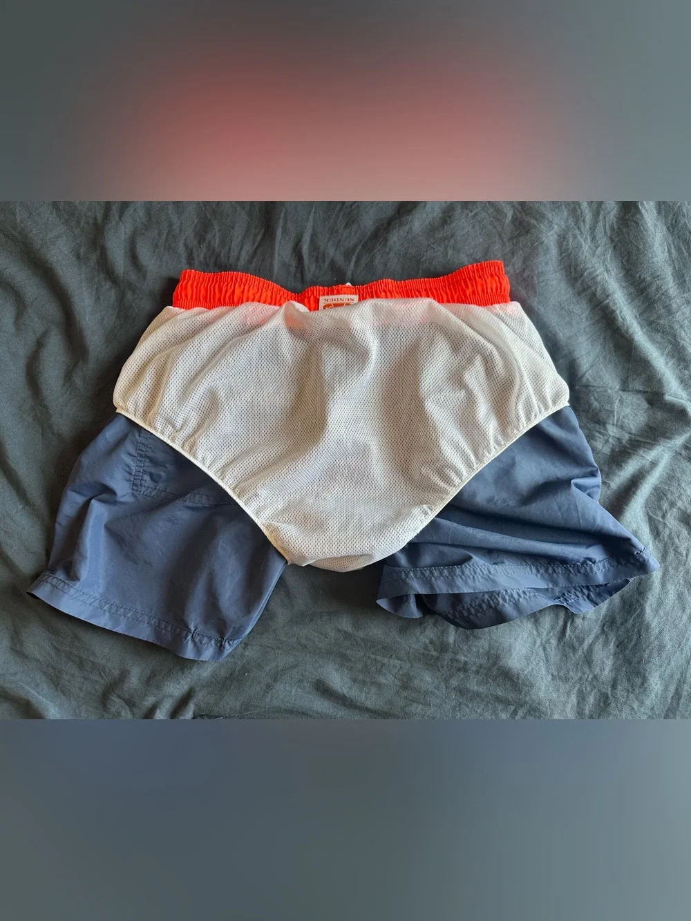 Sundek Men's Blue Swim 5” Shorts - Size Small